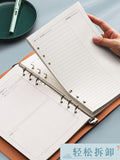 loose-leaf notebook